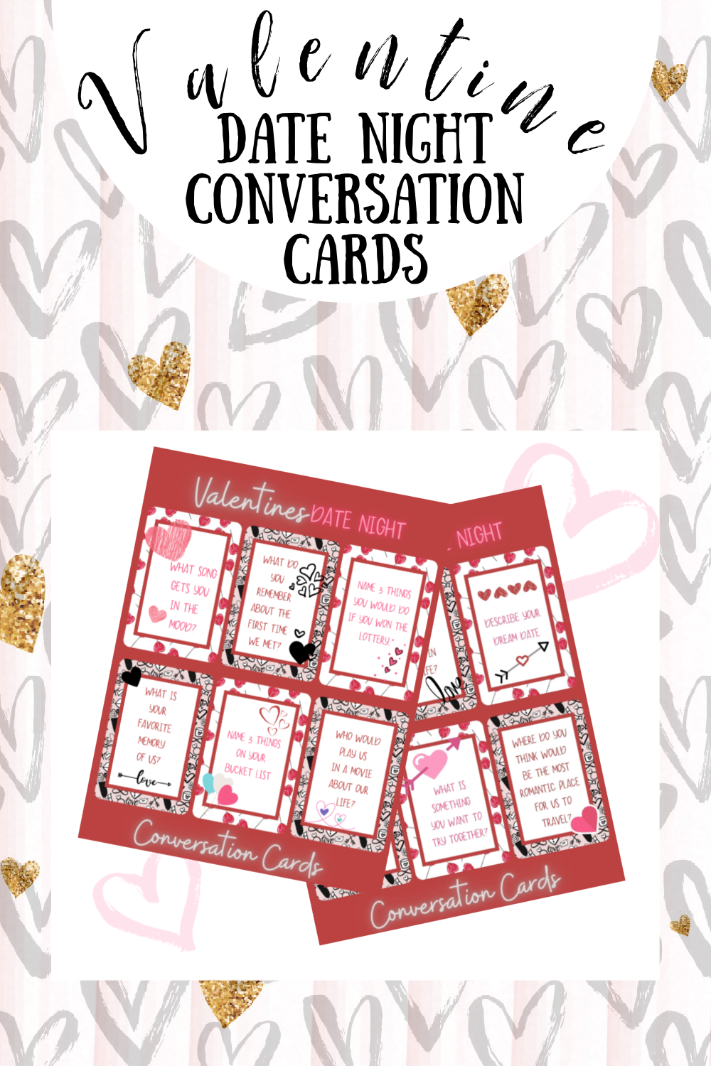 Think Back and Look Ahead with Valentine Date Night Conversation Cards