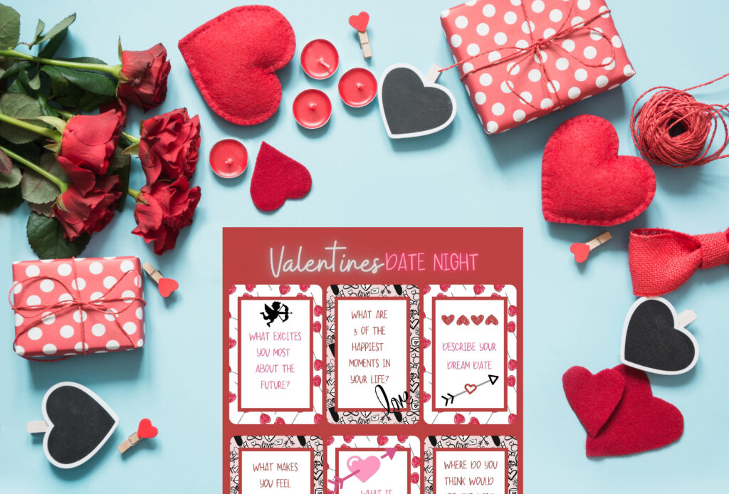 Think Back and Look Ahead with Valentine Date Night Conversation Cards