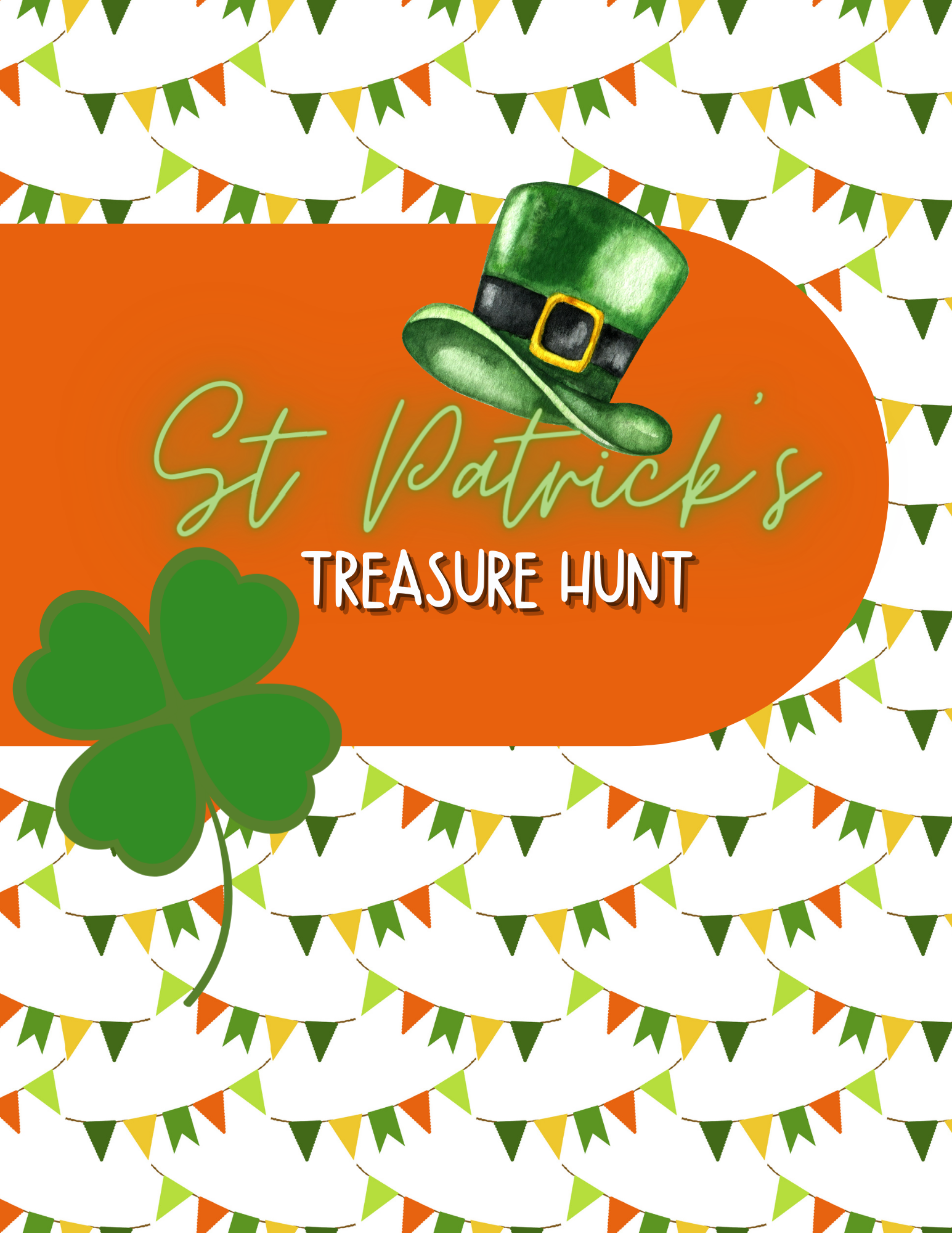 St. Patrick's Day Treasure Hunt Printable - Find the Gold Coins!