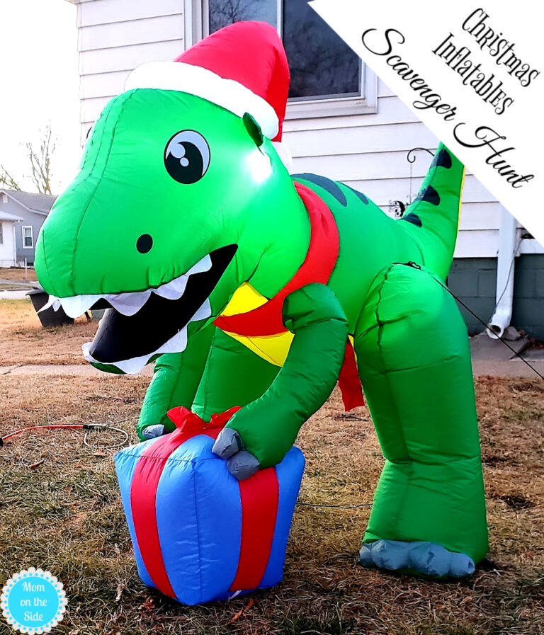 Christmas Inflatables Scavenger Hunt Printable Clues