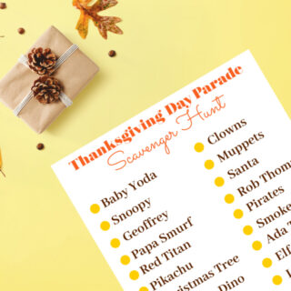 printable macy's thanksgiving day parade scavenger hunt 2021