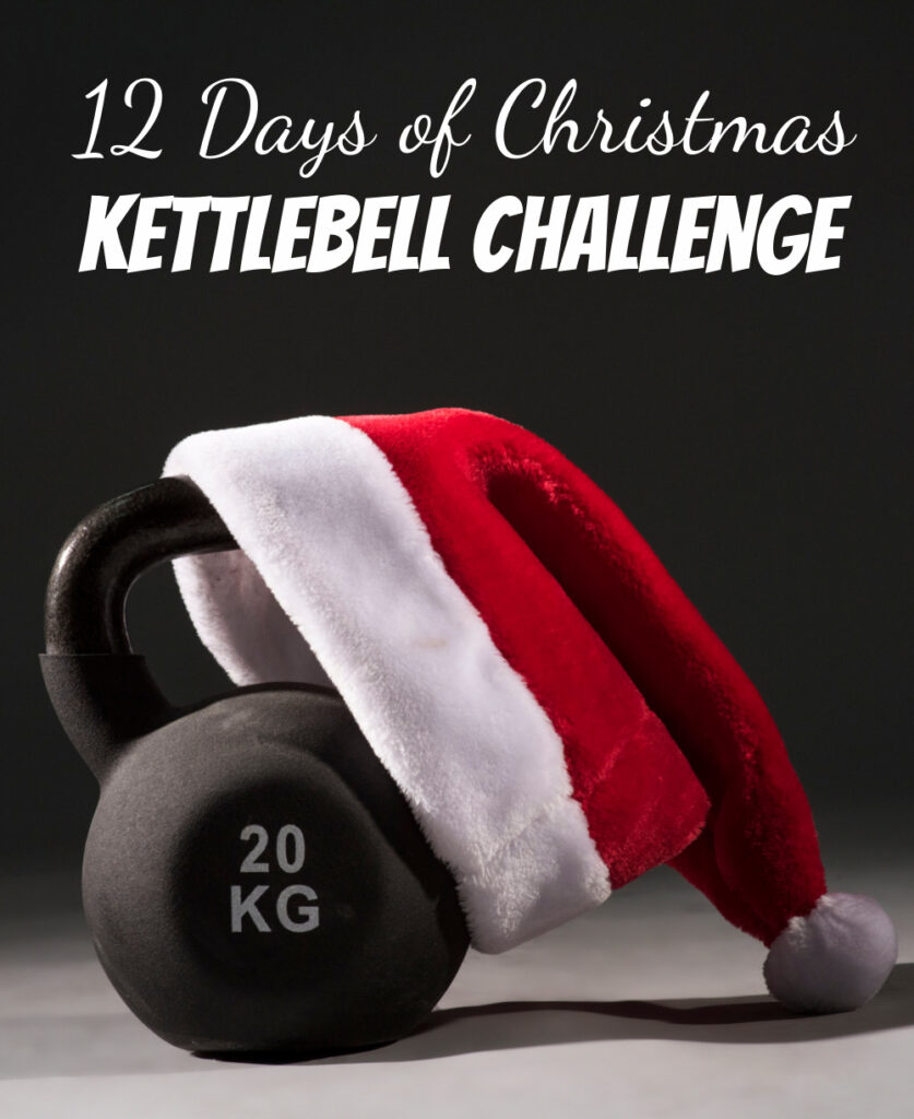 free 12 days of christmas kettlebell challenge