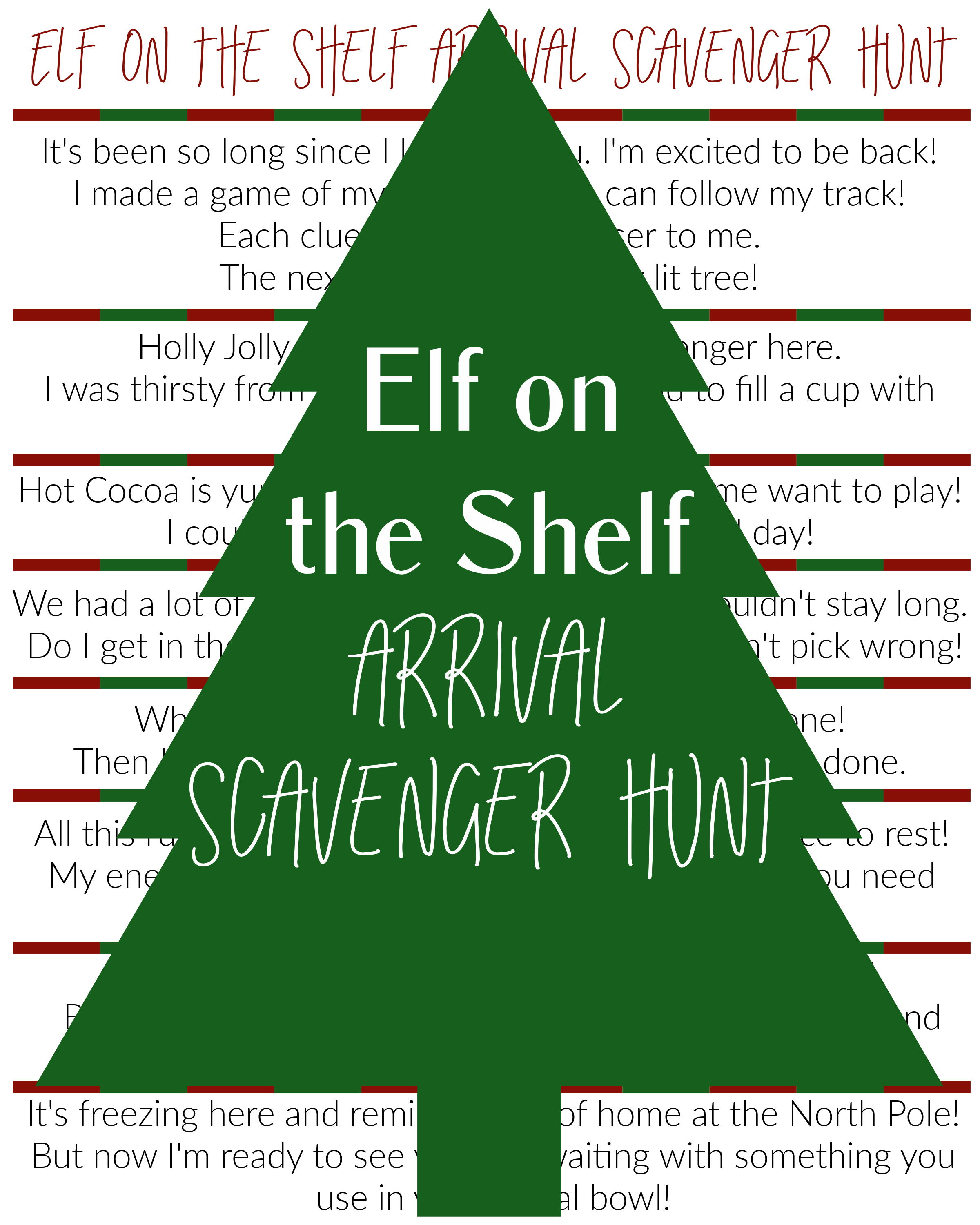 elf-on-the-shelf-arrival-scavenger-hunt-printable-clues