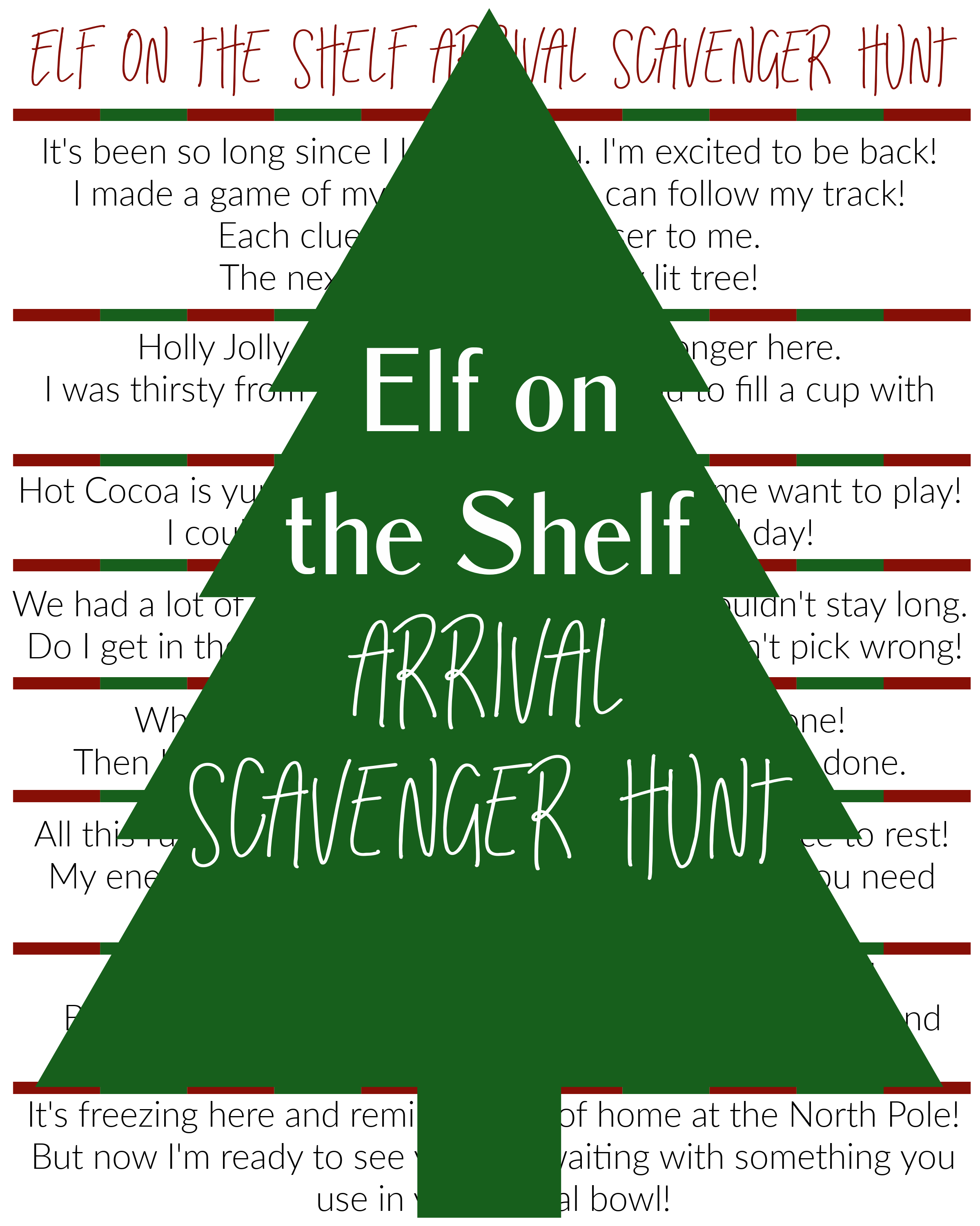 Best Elf On The Shelf Arrival Ideas