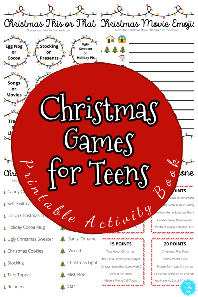 free christmas games for teens