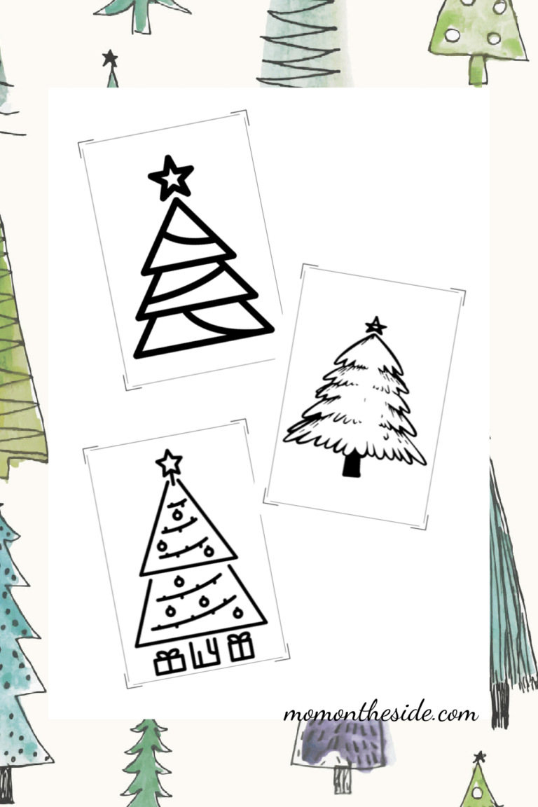 Christmas Tree Coloring Book - 14 Free Printable Pages