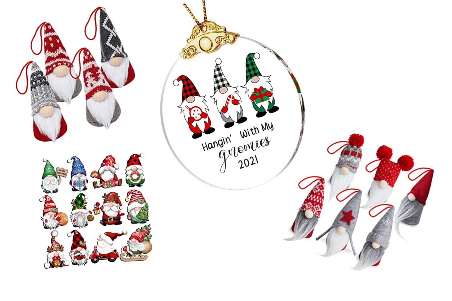 Christmas Gnome Gift Tags Free Printable With 8 Designs