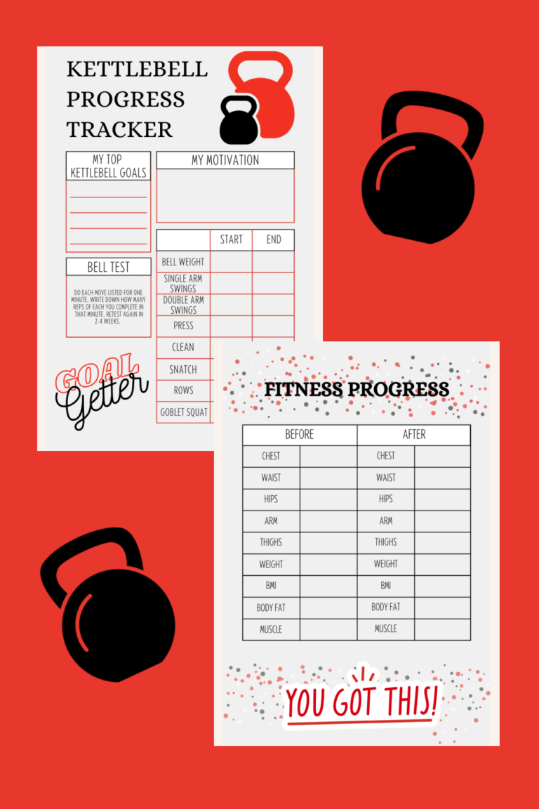 Kettlebell Progress Tracker Printables To Track Growth