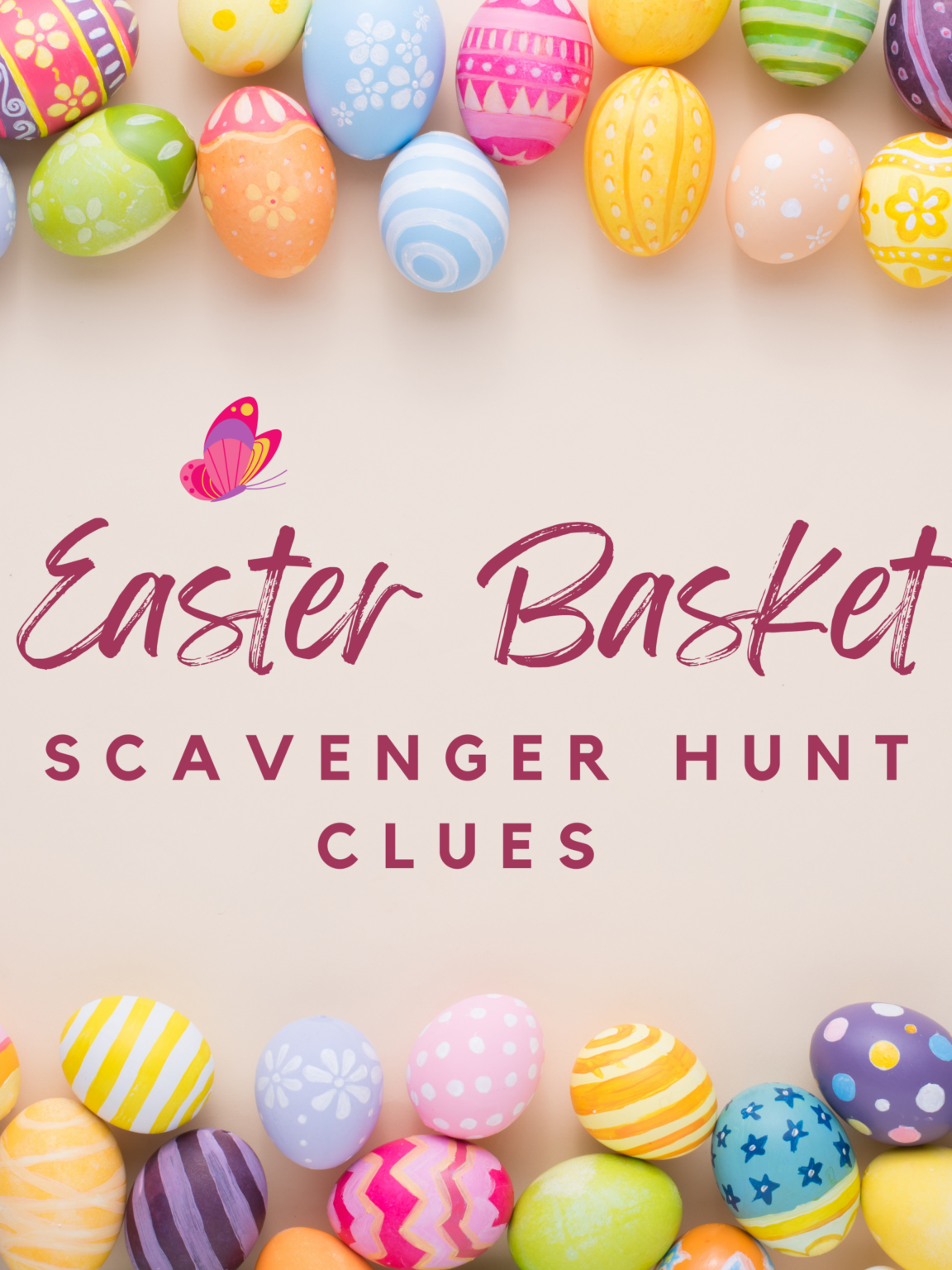 Easter Basket Scavenger Hunt Clues | Mom on the Side