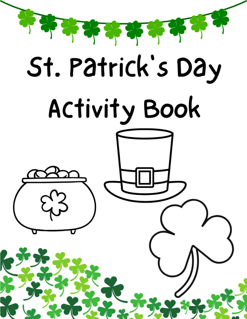 Printable St Patrick s Day Activity Book