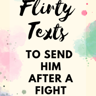 flirty text after a fight