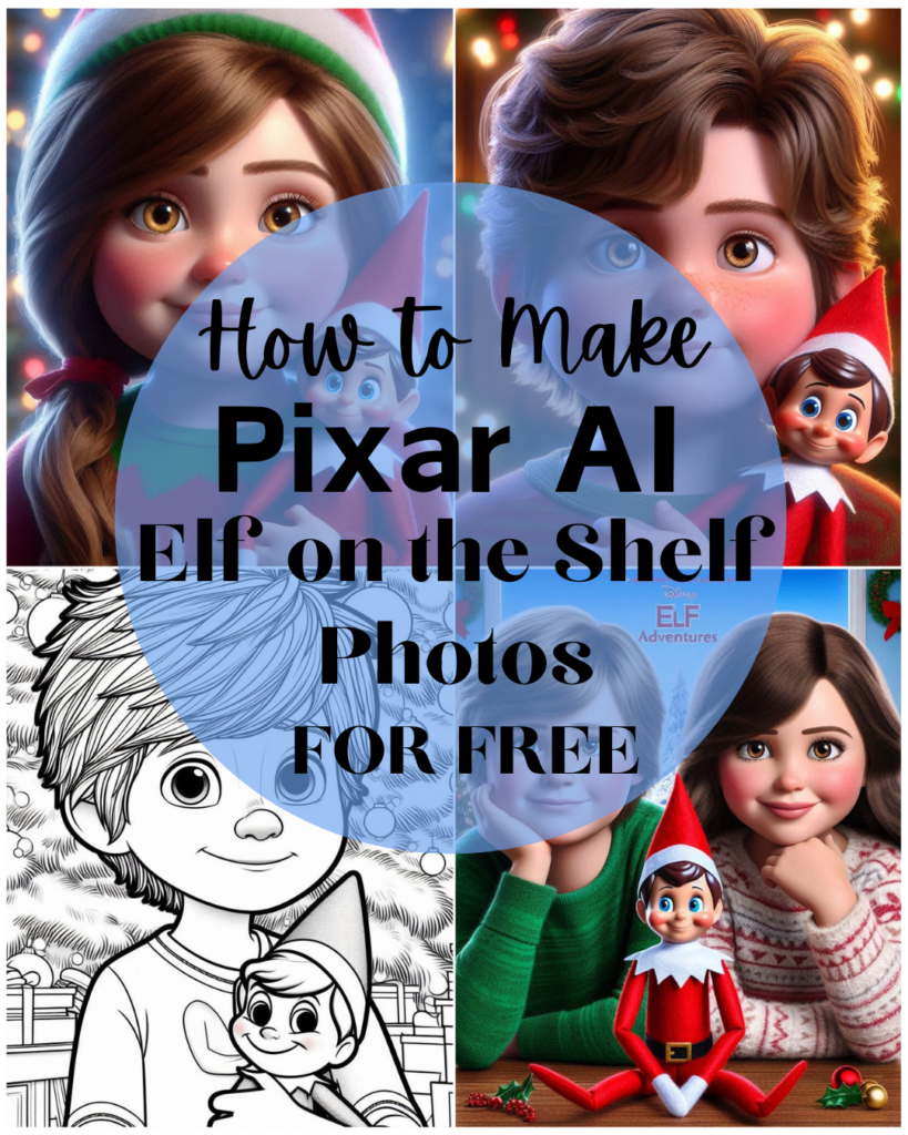 AI elf on the shelf photos free to make 