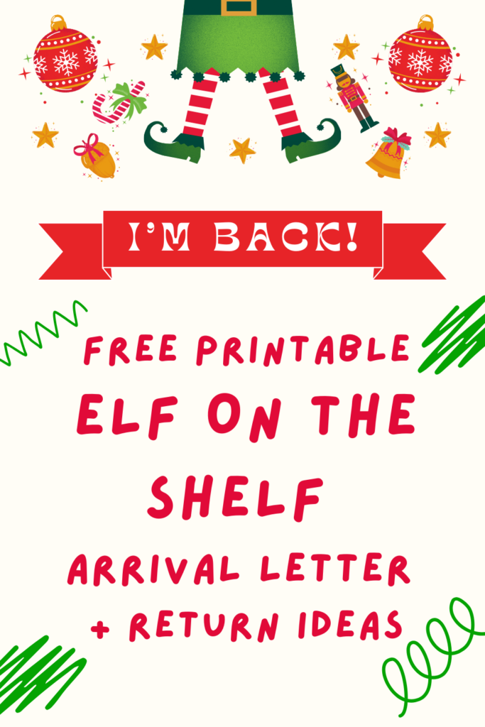 lots of elf on the shelf arrival ideas and arrival letter 