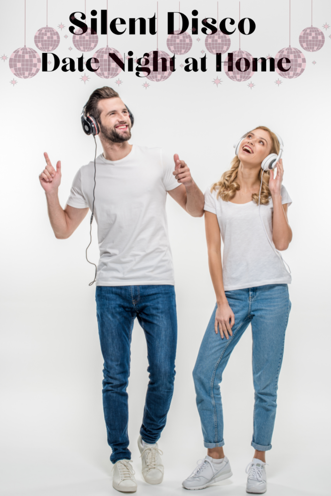 intimate silent disco date night at home