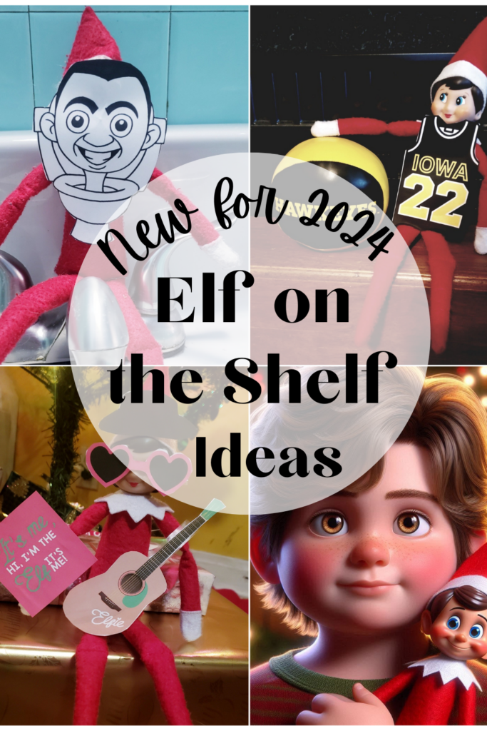 trendy elf on the shelf idea for 2024 